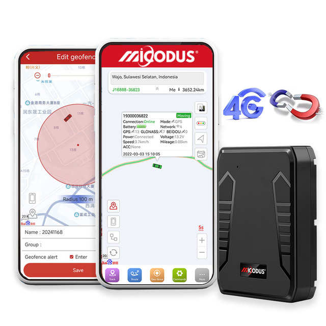 MiCODUS ML808G 1000mAh Rechargeable Strong Magnetic Asset Location Device Long Lasting Car Gps Tracker 4G Real Time Tracking