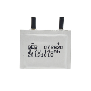 Factory Direct 0,7mm ultra small Battery Li-Ion battery 072620 mAh 3,7 V lipo lithium polymer 14 ultra slim Rechargeable Battery Battery - Product Image 1