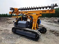 Plateforme de forage photovoltaïque de type chenillé, plateforme de forage multifonctionnelle