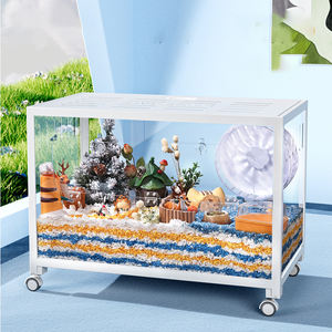 Gabbia per criceti trasparente di lusso di grandi dimensioni in materiale acrilico di protezione ambientale di vendita calda - Product Image 6