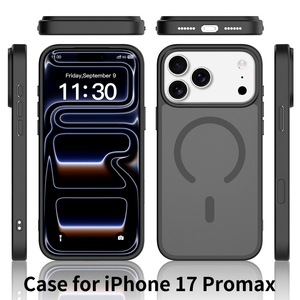 เคสระบบแม่เหล็กสำหรับ <span class=keywords><strong>iPhone</strong></span> 17 <span class=keywords><strong>Pro</strong></span> <span class=keywords><strong>Max</strong></span>, ปุ่มควบคุมกล้อง AI ในตัว TPU ผิวด้าน + ฝาครอบโทรศัพท์มือถือกันกระแทกสำหรับ <span class=keywords><strong>iPhone</strong></span> 17 - Product Image 3