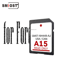 Tarjeta de Memoria SD con Software de Navegación y Actualización de Mapas para GPS de Coche SMIOST para Ford A15 USA CAN Focus Escape