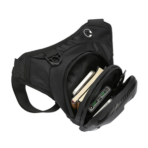 Bolsa de PVC Rígida Impermeable Negra al por Mayor, <span class=keywords><strong>Riñonera</strong></span> Deportiva <span class=keywords><strong>para</strong></span> Hombre, Bolsa de Motocicleta - Product Image 3