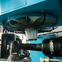 Compresseur d'air à vis à faible consommation pour l'industrie céréalier et papetière, compresseur d'air à vis basse pression avec composants durables