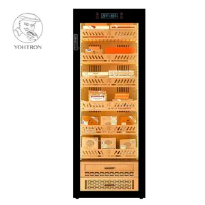 Best electric humidor cigar chief Spenish interior cigar refrigerator