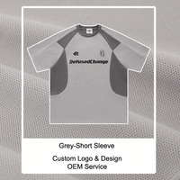 T-shirt unisexe surdimensionné en tissu piqué polyester tendance, prix bas pour homme, haute qualité, neuf, 2026