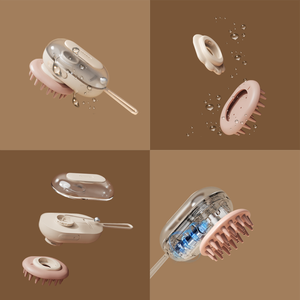 Espumador de champú para perros, cepillo de baño, máquina de espuma de limpieza profunda con capacidad de 200ml, dispensador de jabón para perros y rociador de champú/ - Product Image 5