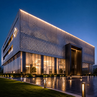 Edificio Prefabricado de Acero de Diseño Moderno, Estructura Metálica para Almacén, Taller, Fábrica, Sala de Exposiciones, Centro Comercial