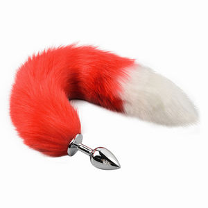 उच्च गुणवत्ता वाले सेक्सी लोमड़ी पूंछ धातु गुदा प्लग महिलाओं के लिए पुरुषों समलैंगिक गुदा उत्तेजक शून्य स्टील बट प्लग - Product Image 2