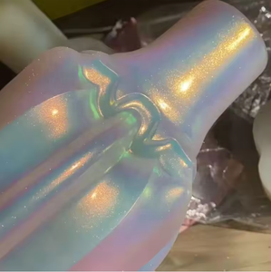 White Fairy IceHypershift Mica Chrome Pigment Shell Nails Dust Mirror Aurora Chameleon Powder - Product Image 1