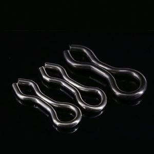 Conector de pesca de agua salada, anillo deslizante de latón de acero inoxidable, colgador de gancho, ojales de plomo de 8 formas - Product Image 6