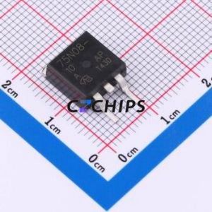 Original et neuf SUB75N08-10-E3-VB TO-263(D2PAK) Transistor Transistor à effet de champ (MOSFET) - Product Image 1