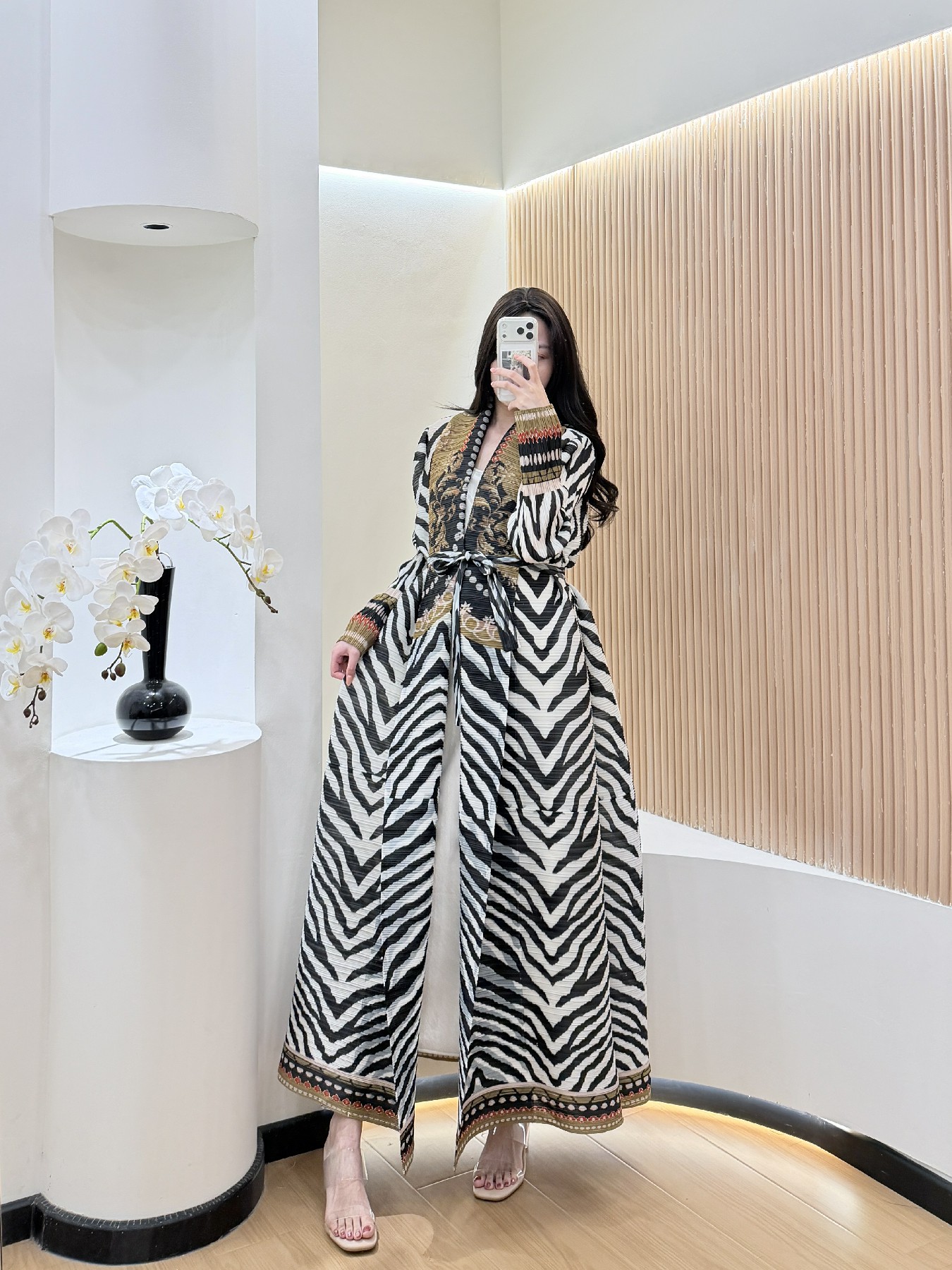 yellow print midi dress Smocked Yellow Floral Midi Dress | Trendy Women's Dress