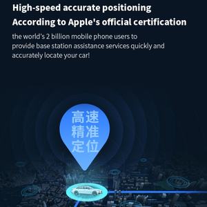 IOS MFI جهاز تعقب بنظام تحديد المواقع خلوي ثنائي المنفذ مع تحكم في التطبيق للسيارة واستخدام عالمي USB ولاعة سجائر من النوع C محدد مواقع بلاستيك - Product Image 4