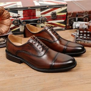 Autumn New <b>Top</b> Layer Cowhide Men's Business Shoes Men's Formal Men's Shoes - Product Image 6