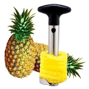 Utensilio de Cocina al por Mayor, Pelador, Descorazonador y Cortador de Piña de Acero Inoxidable - Product Image 1