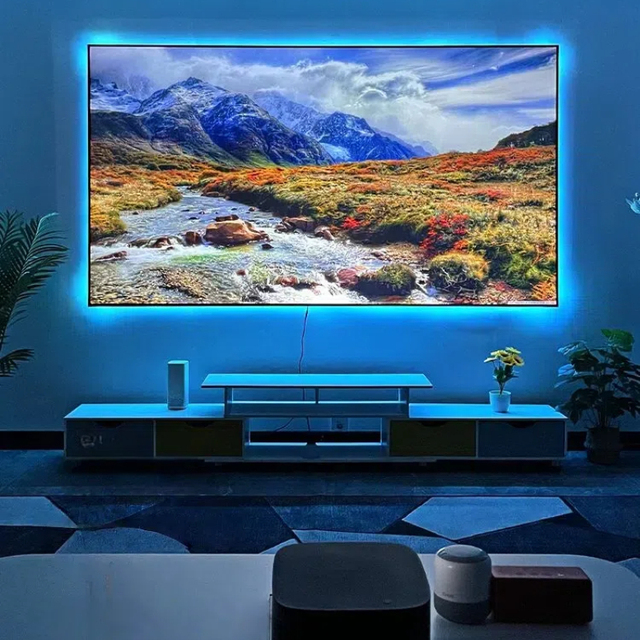 CE 72-150" Ultra-Slim 4K ALR Fresnel Projector Screen Wall Mounted Living Room Projection Screen with 1cm Border