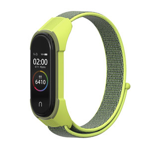 Mijobs para Xiaomi <span class=keywords><strong>Mi</strong></span> banda <span class=keywords><strong>5</strong></span> <span class=keywords><strong>Mi</strong></span> banda 4 <span class=keywords><strong>Mi</strong></span> banda 3 Nylon pulsera <span class=keywords><strong>pulseras</strong></span> del arco iris para Correa accesorios de - Product Image 3