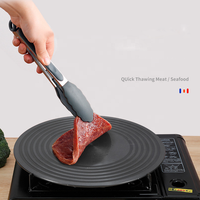 Plateau de dégivrage en aluminium pour la maison, plaque diffuseur de chaleur pour cuisinière à gaz