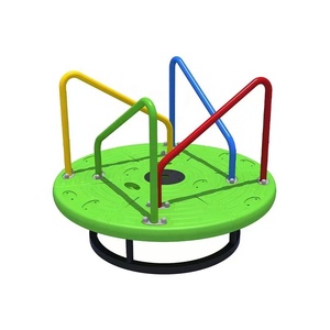 Silla Giratoria de Pedales para Exteriores de Jardín de Infancia, Silla Giratoria de Plástico para Parques Comunitarios, <span class=keywords><strong>Juguete</strong></span> de <span class=keywords><strong>Parque</strong></span> <span class=keywords><strong>Infantil</strong></span> para Niños con Certificación CE - Product Image 3
