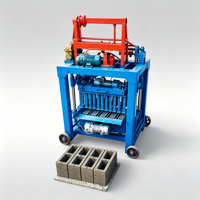 Machine de fabrication de briques Hydraform avancée, machine à poser des blocs de pavage Hydraform avec fonction d'entrelacement pour un pavage stable
