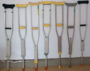 Muletas de Aluminio Ajustables en Altura ODM <span class=keywords><strong>para</strong></span> Personas Mayores y con Discapacidad - Product Image 1