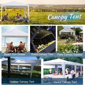 Tente de réception extérieure sur mesure 6x12, dernier design en <span class=keywords><strong>toile</strong></span> <span class=keywords><strong>pour</strong></span> événements de mariage, abri de voiture, auvent portable 10 x 20 - Product Image 6