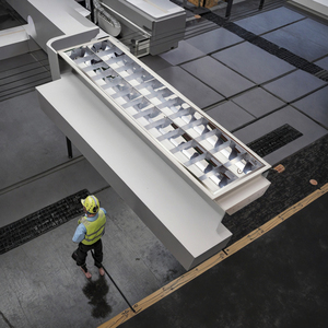 T8 LED Troffer Lámpara 30W Reflector parabólico único para oficina Garantía de 2 años - Product Image 4