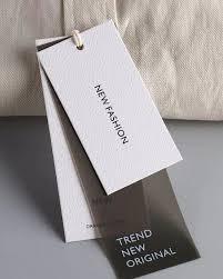 Étiquettes suspendues en denim recyclé de luxe, gaufrées, étiquettes suspendues personnalisées imprimées, étiquettes suspendues en carton pour vêtements, étiquettes suspendues avec logo de marque propre - Product Image 5