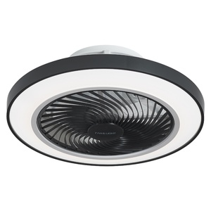 Ventilateur de plafond décoratif moderne de haute qualité, 5 pales, diamètre 50 cm, avec lumière LED silencieuse et moteur DC - Product Image 4