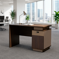 Bureaux de direction modernes en bois pour bureau, table de directeur, mobilier simple, personnalisation d'usine, vente en gros