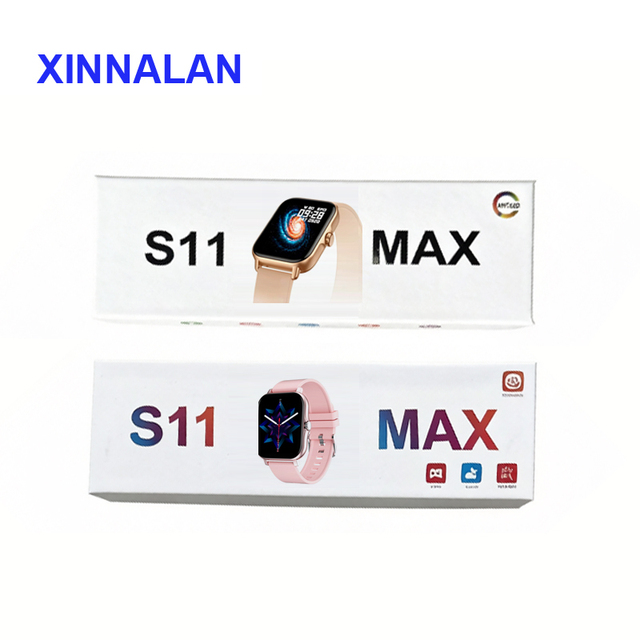 Hot Sale S11max Sports Wireless Watch for Men Women BT Phone Calling Premium Smart Watch Lady