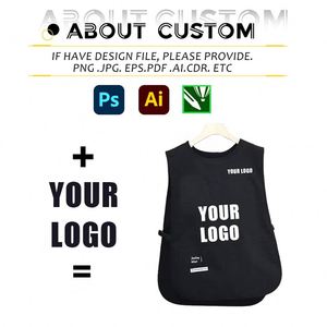 Vente Flash : Tablier de Serveur Tendance avec Logo Personnalisé, Tablier Imperméable en Polyester pour Barista avec Logo Personnalisé - Product Image 2