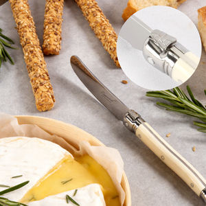 Couteaux <span class=keywords><strong>à</strong></span> <span class=keywords><strong>beurre</strong></span> <span class=keywords><strong>Laguiole</strong></span> élégants, ensemble personnalisé de 4 pièces, couteaux <span class=keywords><strong>à</strong></span> fromage et <span class=keywords><strong>à</strong></span> crème en acier inoxydable de qualité supérieure pour cadeaux - Product Image 2