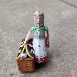 Juguete de Metal Decorativo con Tema de Mujer <span class=keywords><strong>Campesina</strong></span> <span class=keywords><strong>Rusa</strong></span>, Accesorio Creativo para Fotografía - Product Image 2