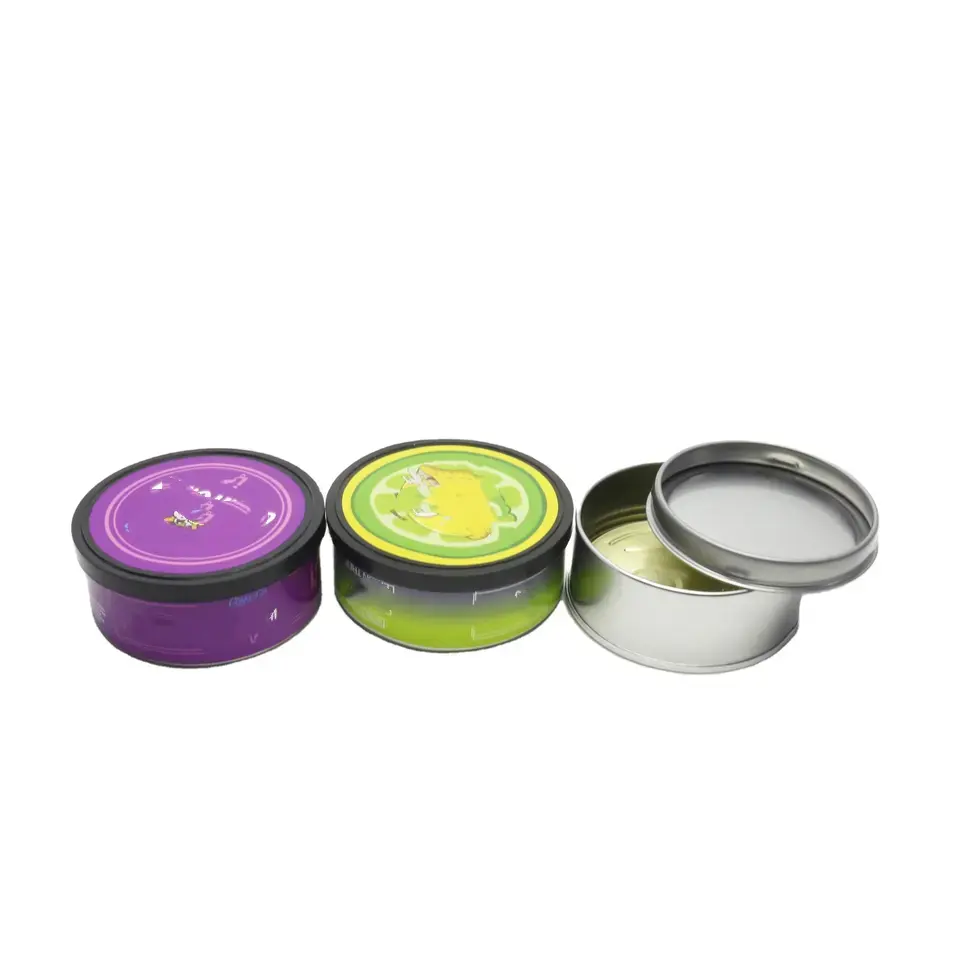 3.5グラムPressitin Self Sealing Tuna Tin CansとLids 100ミリリットルTin Can Press ItでTin TC-108AN