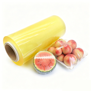 <span class=keywords><strong>Film</strong></span> étirable en PVC souple de qualité <span class=keywords><strong>alimentaire</strong></span> pour l'emballage des aliments en cuisine, avec <span class=keywords><strong>coupe</strong></span>-<span class=keywords><strong>film</strong></span> intégré, <span class=keywords><strong>film</strong></span> <span class=keywords><strong>alimentaire</strong></span> transparent - Product Image 5