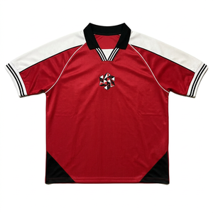 เสื้อฟุตบอลทรงบ็อกซี่แบบสั่งตัดพิเศษ คุณภาพสูง ผลิตจากโพลีเอสเตอร์ 100% บริการพิมพ์ลายแบบซับลิเมชั่น ตัดเย็บอัตโนมัติ - Product Image 2