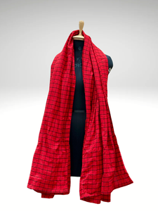 Robe longue africaine Maasai Shuka de qualité export pour femmes, coupe ample, confortable, tenue de tous les jours, disponible au meilleur prix du marché - Product Image 4