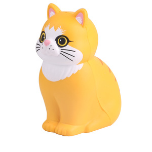 Pu Cat <b>Squishy</b> Toy Soft Stress Relief Fidget For Kids Unisex 5 To 7 Years - Product Image 3