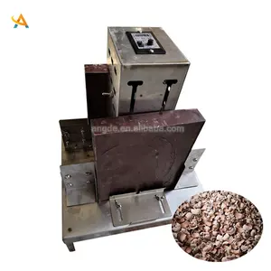 chocolade schroot Suppliers-Commercial chocolate crushing machine chocolate chip machine chocolate cutting machine