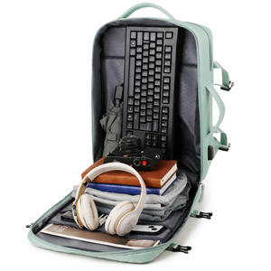 Professional Manufacturer's Custom Logo Large Capacity Lightweight <b>Laptop</b> Backpack Waterproof <b>Travel</b> <b>Bag</b> with USB Charging Port - Product Image 4