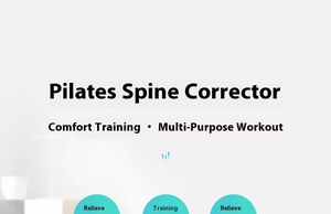 Durable ajustable <span class=keywords><strong>Yoga</strong></span> ARC Pilates Spine Scoliosis Relief Device Cervical Spine Rehabilitation Training para mujeres - Product Image 4