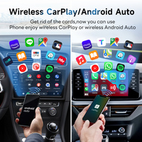 Nouveau Carlinkit 5.0 2AIR sans fil Android Auto Dongle filaire Carplay vers sans fil Android Auto Carplay adaptateur pour universel
