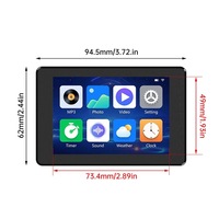 Carte de développement ESP32-S3 avec écran tactile capacitif de 3,5 pouces, WIFI pour Bluetooth, coque noire, kit de modules électroniques de télécommande