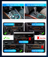 HXHY Voiture Carplay Android Auto Navigation Multimédia Audio Radio Vidéo MP5 Lecteur pour AUDI A4 2013 2014 2015 2016