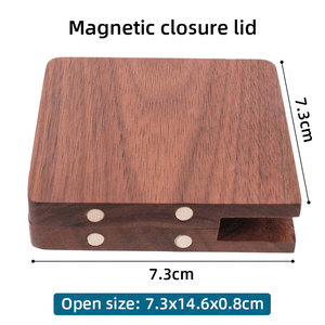 <span class=keywords><strong>Palette</strong></span> de peinture aquarelle portable SINOART, 15 compartiments, mini <span class=keywords><strong>palette</strong></span> en bois avec couvercle, boîte de <span class=keywords><strong>palette</strong></span> de voyage carrée pour économiser la peinture - Product Image 3