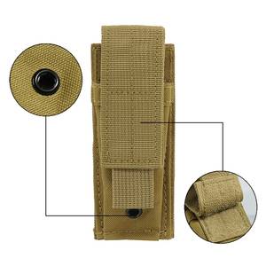 <span class=keywords><strong>Molle</strong></span> กระเป๋านิตยสารเดี่ยวยุทธวิธีกระเป๋าล่าสัตว์กระเป๋า EDC กลางแจ้งมีดปลอกไฟฉายผู้ถือแสง - Product Image 5