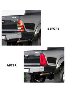 ไฟท้าย LED สำหรับ Vigo ปี 2004-2015 และ Lada Pickup อุปกรณ์ตกแต่งพลาสติก อัพเกรดเป็นรุ่นปี 2021 ไฟท้าย LED ทรง C ปี 2004-2015 - Product Image 2