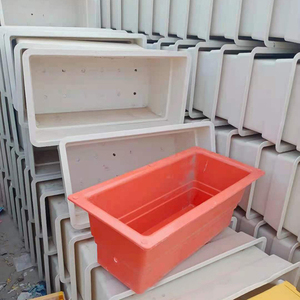 Grand pot de fleurs rectangulaire en plastique <span class=keywords><strong>Alice</strong></span> Family pour balcon, jardinière multifonctionnelle pour légumes, jardin et maison - Product Image 6